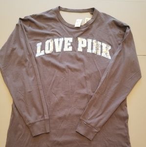 Pink long sleeve shirt